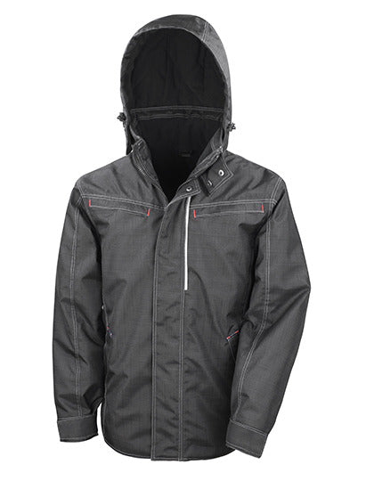 Denim Texture Rugged Jacket