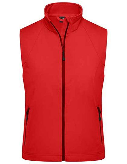 Ladies` Softshell Vest JN1023