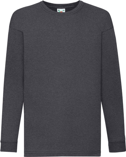 Kids Long Sleeve Valueweight T