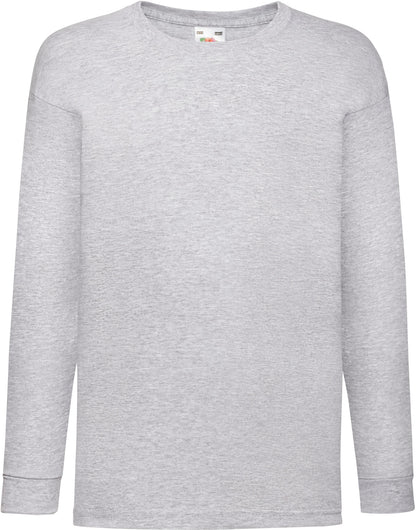 Kids Long Sleeve Valueweight T