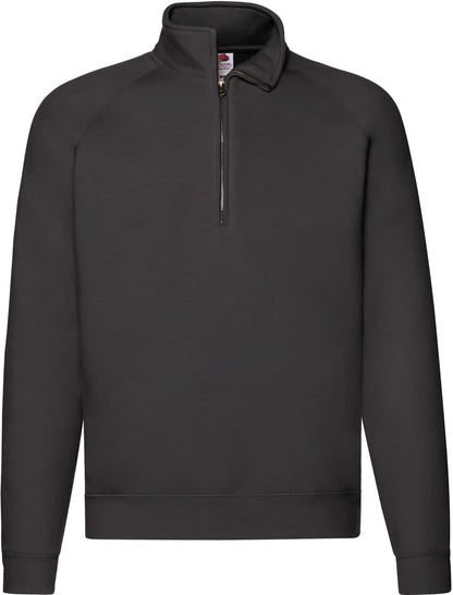 Premium Zip Neck Raglan Sweat
