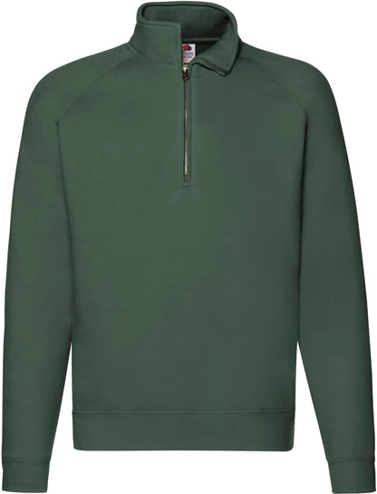 Premium Zip Neck Raglan Sweat