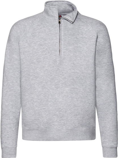 Premium Zip Neck Raglan Sweat