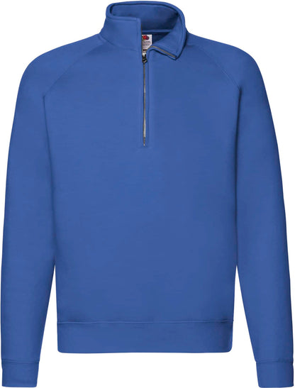 Premium Zip Neck Raglan Sweat