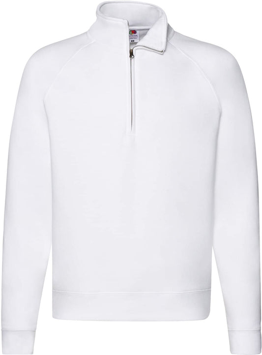 Premium Zip Neck Raglan Sweat