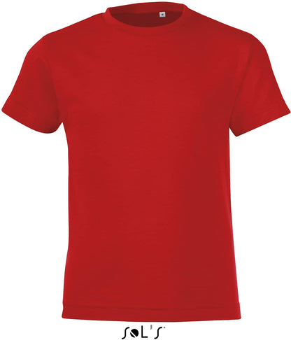 Kids` Round Collar T-Shirt Regent Fit