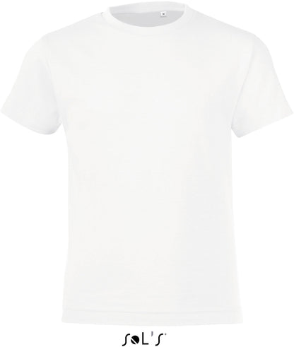 Kids` Round Collar T-Shirt Regent Fit