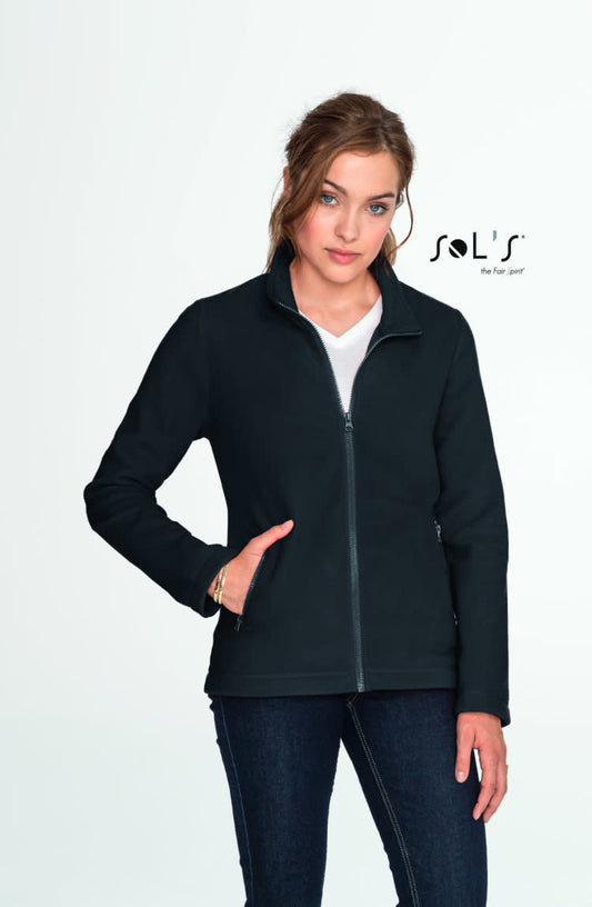 Women`s Plain Fleece Jacket Norman