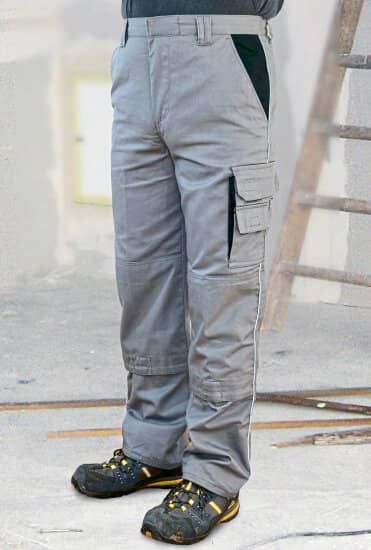 Contrast Work Pants