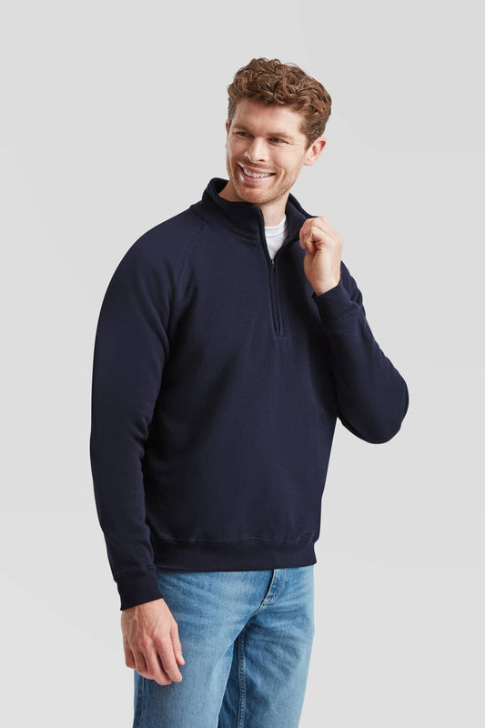Classic Zip Neck Sweat