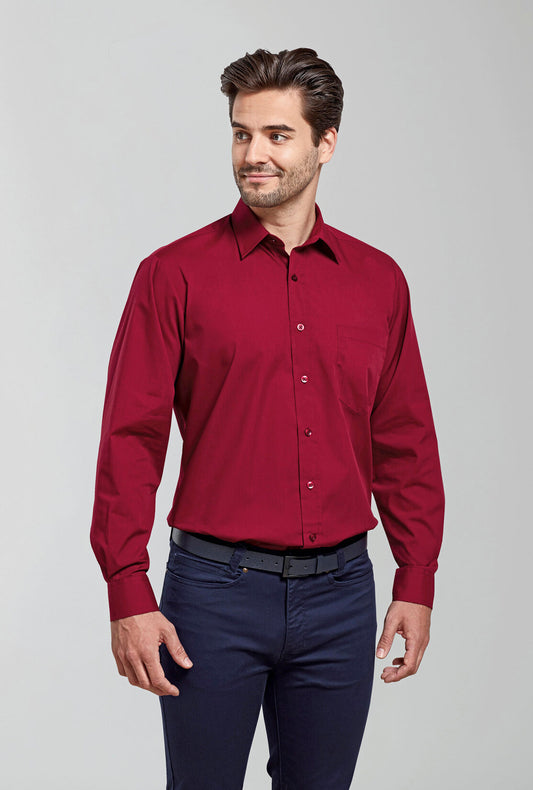 Poplin Long Sleeve Shirt (Bunt)