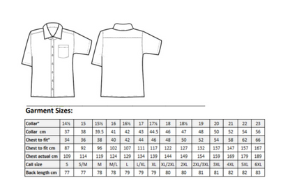Poplin Short Sleeve Shirt (Schw/Weiß/Grautöne)