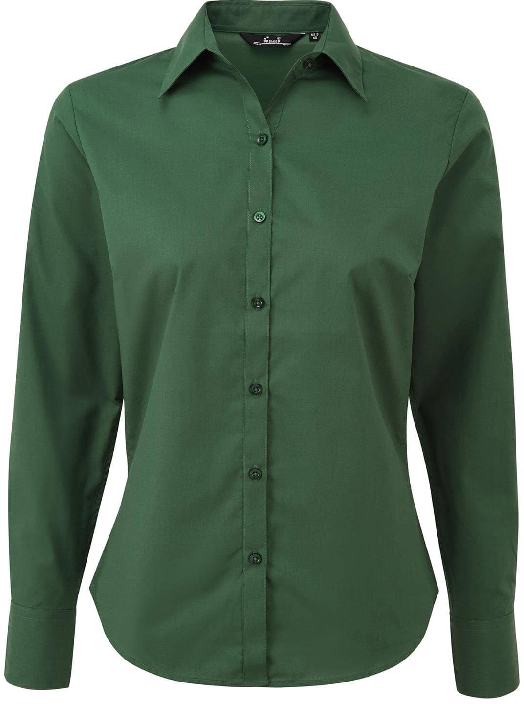 Women´s Poplin Long Sleeve Blouse XXS-2XL