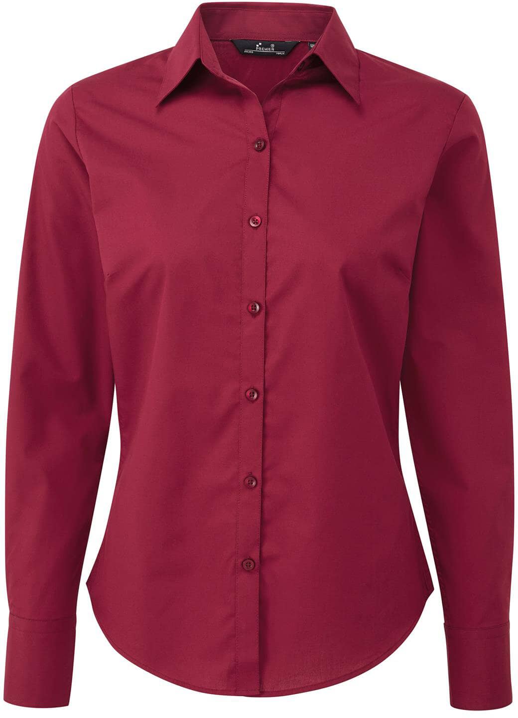 Women´s Poplin Long Sleeve Blouse XXS-2XL