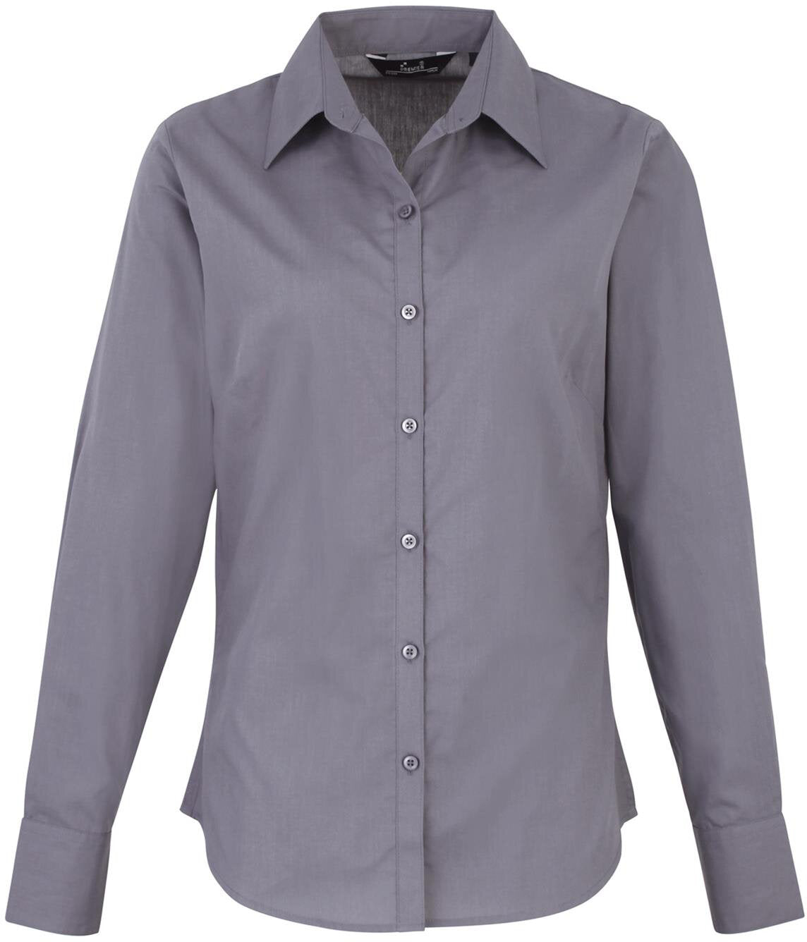Women´s Poplin Long Sleeve Blouse XXS-2XL