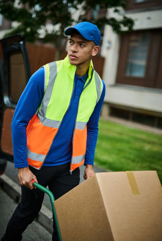 Pro Hi-Vis Full Zip Gilet
