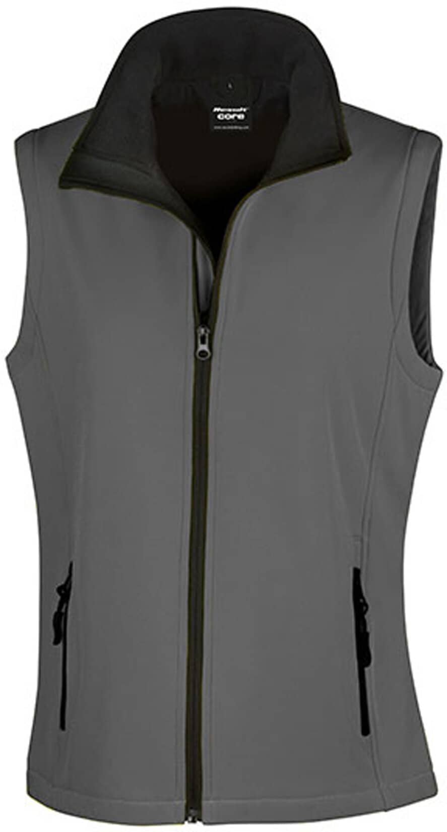 Ladies` Printable Soft Shell Bodywarmer