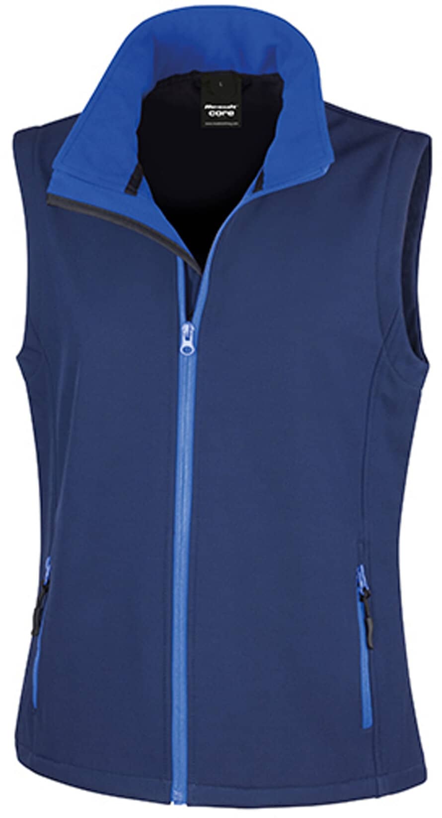 Ladies` Printable Soft Shell Bodywarmer