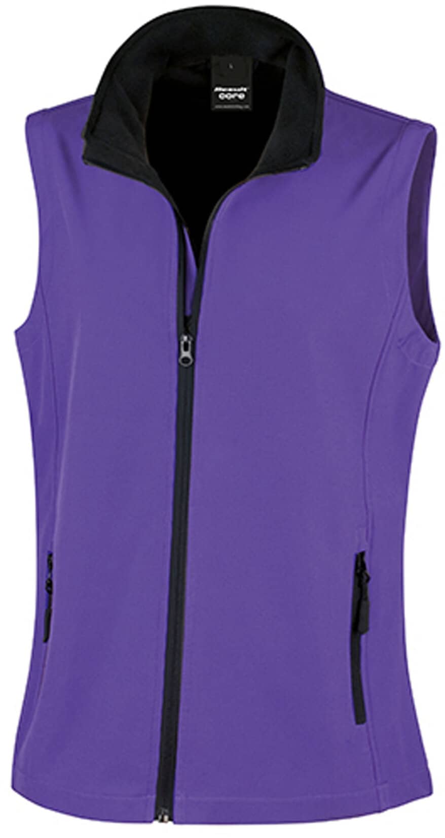 Ladies` Printable Soft Shell Bodywarmer