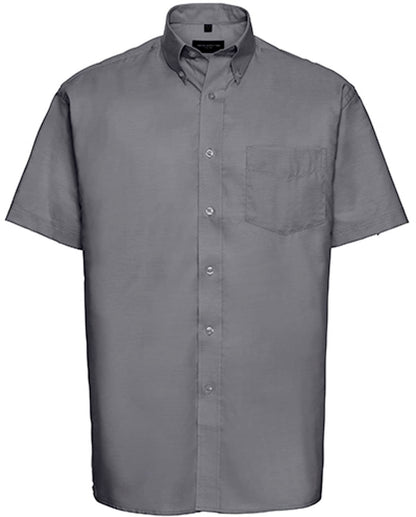 Men`s Short Sleeve Oxford Shirt Easy Care