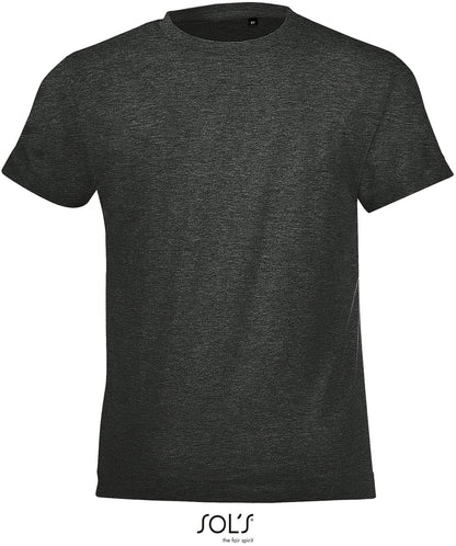 Kids` Round Collar T-Shirt Regent Fit