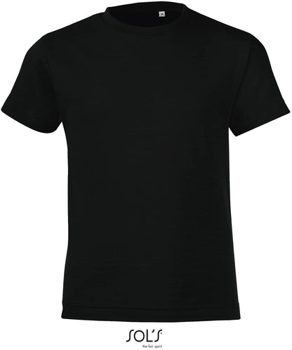 Kids` Round Collar T-Shirt Regent Fit