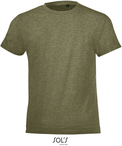 Kids` Round Collar T-Shirt Regent Fit