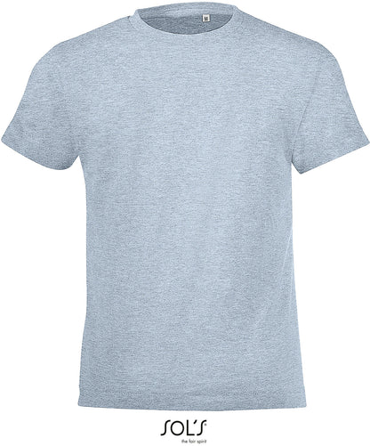 Kids` Round Collar T-Shirt Regent Fit