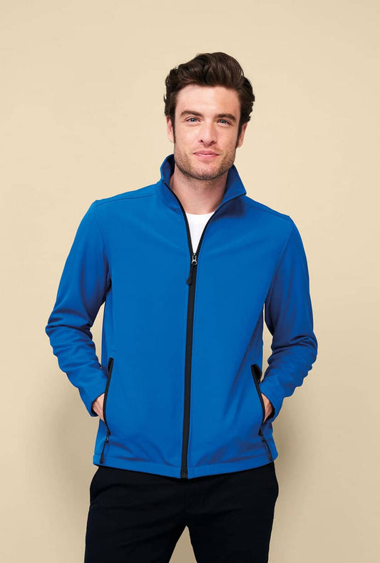 Men`s Softshell Zip Jacket Race