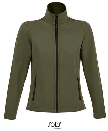 Women`s Softshell Zip Jacket Race