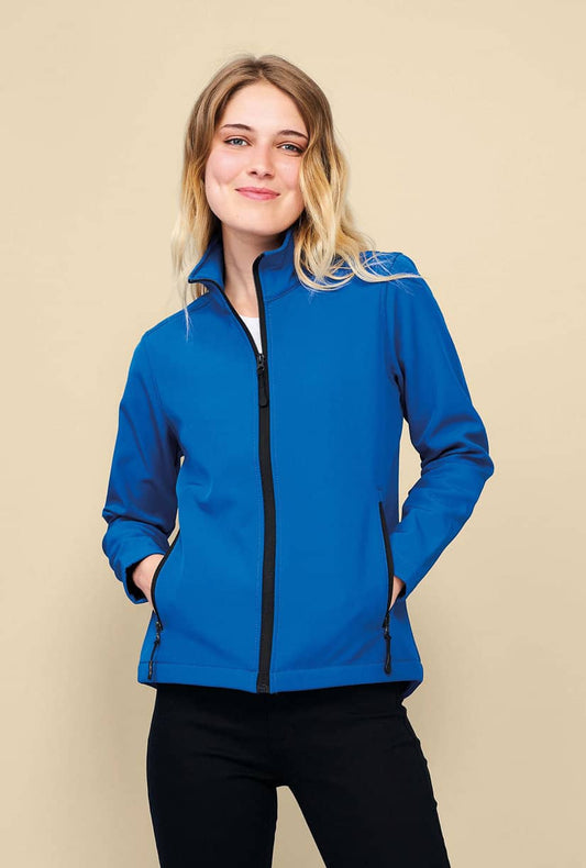 Women`s Softshell Zip Jacket Race